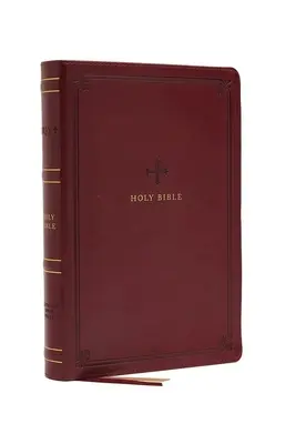 NRSV, Katolícka Biblia, Standard Large Print, Leathersoft, Red, Comfort Print: Svätá Biblia - Nrsv, Catholic Bible, Standard Large Print, Leathersoft, Red, Comfort Print: Holy Bible