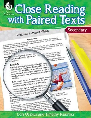 Čítanie zblízka s párovými textami Secondary - Close Reading with Paired Texts Secondary