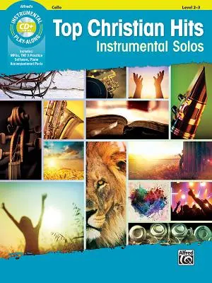 Top Christian Hits Instrumental Solos for Strings: Violončelo, kniha a CD - Top Christian Hits Instrumental Solos for Strings: Cello, Book & CD