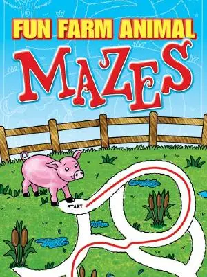 Zábavné bludiská so zvieratami z farmy - Fun Farm Animal Mazes
