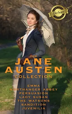 Zbierka Jane Austenovej: Emma, Northangerské opátstvo, Persuasion, Lady Susan, Watsonovci, Sandition a kompletné juvenilie (Deluxe Library Bind) - The Jane Austen Collection: Emma, Northanger Abbey, Persuasion, Lady Susan, The Watsons, Sandition and the Complete Juvenilia (Deluxe Library Bind