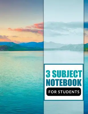Zošit na 3 predmety pre študentov - 3 Subject Notebook For Students