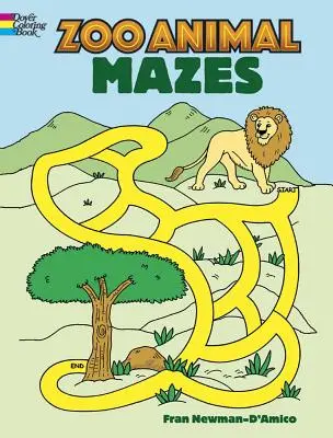 Bludiská so zvieratami zo zoologickej záhrady - Zoo Animal Mazes