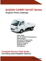 Suzuki Carry Truck DA16T Series Parts Manual