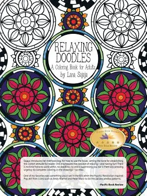 Relaxačné čmáranice: Knižka na vyfarbovanie pre dospelých - Relaxing Doodles: A Coloring Book for Adults