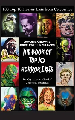 Kniha desiatich najlepších hororových zoznamov (tvrdá väzba) - The Book of Top Ten Horror Lists (hardback)