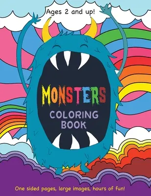 Príšerky na vyfarbovanie pre deti od 2 rokov! - Monsters Coloring Book for Kids Ages 2 and Up!