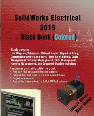 SolidWorks Electrical 2019 Black Book (farebná) - SolidWorks Electrical 2019 Black Book (Colored)