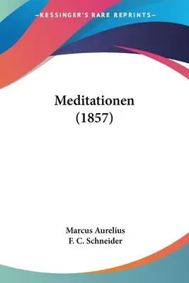 Meditácie (1857) - Meditationen (1857)