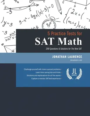 5 cvičných testov na maturitu z matematiky - 5 Practice Tests for SAT Math
