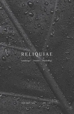 Reliquiae: Roč. 7 č. 1 - Reliquiae: Vol 7 No 1