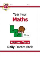 Nová kniha KS2 Maths Daily Practice Book: Ročník 4 - jesenné obdobie - New KS2 Maths Daily Practice Book: Year 4 - Autumn Term