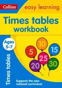 Collins Easy Learning Age 5-7 -- Times Tables Workbook Ages 5-7: Nové vydanie - Collins Easy Learning Age 5-7 -- Times Tables Workbook Ages 5-7: New Edition