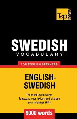 Švédska slovná zásoba pre anglicky hovoriacich - 9000 slov - Swedish vocabulary for English speakers - 9000 words