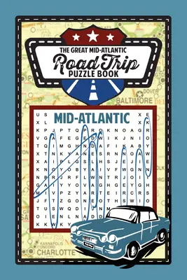 Veľký americký výlet po strednom Atlantiku Puzzle Book - Great American Mid-Atlantic Road Trip Puzzle Book