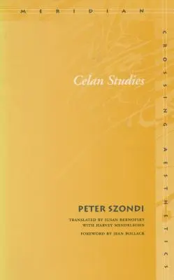 Celanove štúdie - Celan Studies