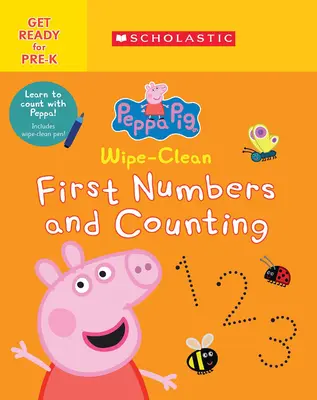 Stieracie okienko Prvé čísla a počítanie (Prasiatko Peppa) - Wipe-Clean First Numbers and Counting (Peppa Pig)