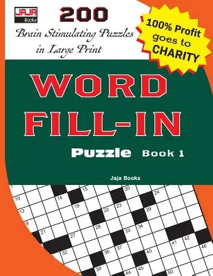 Slovo doplňovačka Kniha 1 - Word Fill-In Puzzle Book 1
