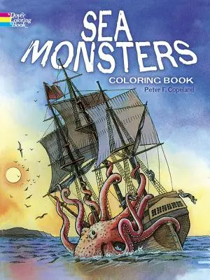 Omaľovánky morských príšer - Sea Monsters Coloring Book