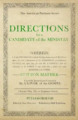 Pokyny pre kandidáta na duchovného - Directions for a Candidate of the Ministry