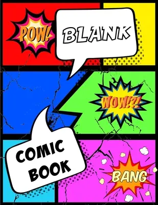 Prázdny komiks - Blank Comic Book