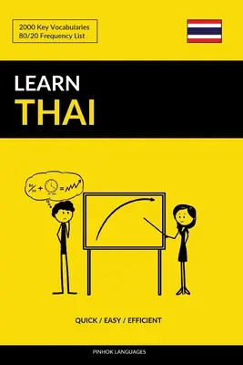 Učte sa thajsky - Rýchlo / Ľahko / Efektívne: 2000 kľúčových slovíčok - Learn Thai - Quick / Easy / Efficient: 2000 Key Vocabularies
