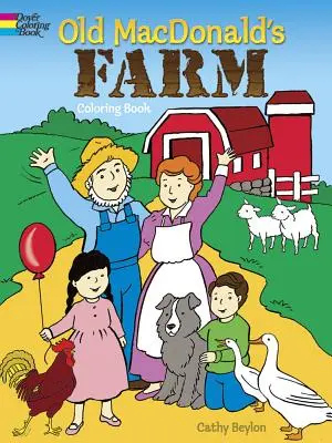 Farma starého MacDonalda Omaľovánky - Old MacDonald's Farm Coloring Book
