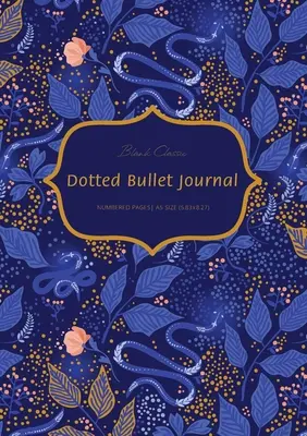 Dotted Bullet Journal: Stredný formát A5 - 5,83X8,27 (Modrá víla) - Dotted Bullet Journal: Medium A5 - 5.83X8.27 (Blue Fairy)