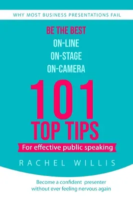 101 najlepších tipov na efektívne vystupovanie na verejnosti: Buďte najlepší na internete; na pódiu; pred kamerou. - 101 Top Tips for Effective Public Speaking: Be the Best On-line; On-Stage; On-Camera