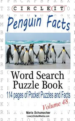 Zakrúžkujte to, Fakty o tučniakoch, Hľadanie slov, Puzzle Book - Circle It, Penguin Facts, Word Search, Puzzle Book