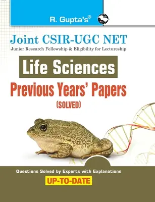 Spoločná sieť CSIRUGC NET: Predchádzajúce ročníky (vyriešené) - Joint CSIRUGC NET: Life Sciences Previous Years' Papers (Solved)
