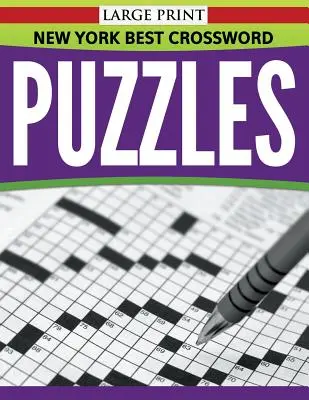 Najlepšie krížovky New Yorku (veľká tlač) - New York Best Crossword Puzzles (Large Print)