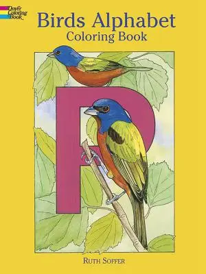 Vtáčia abeceda Omaľovánky - Birds Alphabet Coloring Book
