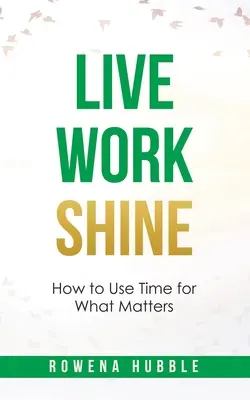 Žiť, pracovať, svietiť: Ako využiť čas na to, na čom záleží? - Live, Work, Shine: How to Use Time for What Matters