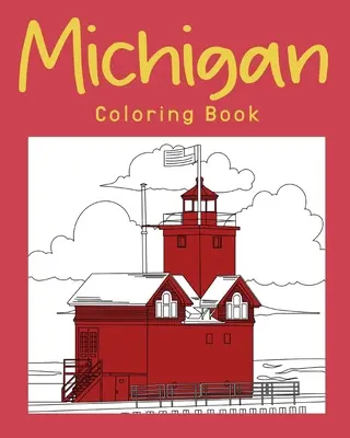 Michiganská kniha na vyfarbovanie - Michigan Coloring Book
