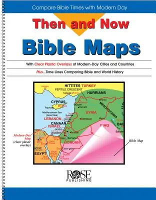 Biblické mapy Vtedy a teraz - Then and Now Bible Maps