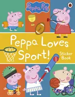Prasiatko Peppa: Peppa má rada šport! Knižka so samolepkami - Peppa Pig: Peppa Loves Sport! Sticker Book