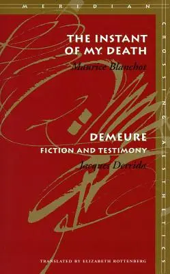 Okamžik mojej smrti /Demeure: Fikcia a svedectvo - The Instant of My Death /Demeure: Fiction and Testimony