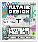 Altair Design Pattern Pad - Geometrické vymaľovánky - Altair Design Pattern Pad - Geometrical Colouring Book