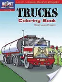Nákladné autá Omaľovánky - Trucks Coloring Book