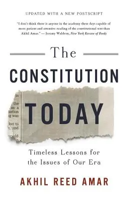 Ústava dnes: Nadčasové lekcie pre problémy našej doby - The Constitution Today: Timeless Lessons for the Issues of Our Era