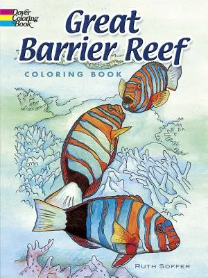 Veľký bariérový útes Omaľovánky - Great Barrier Reef Coloring Book