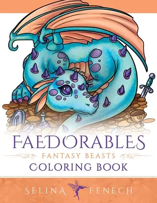 Faedorables Fantasy Beasts Coloring Book - Kniha na vyfarbovanie fantasy zvierat - Faedorables Fantasy Beasts Coloring Book