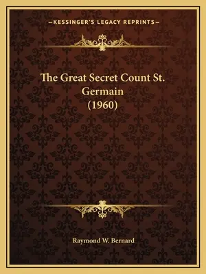 Veľké tajomstvo grófa St. Germaina (1960) - The Great Secret Count St. Germain (1960)