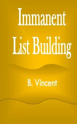 Budovanie permanentného zoznamu - Immanent List Building