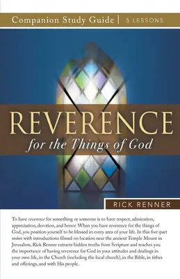 Úcta k Božím veciam Študijná príručka - Reverence for the Things of God Study Guide