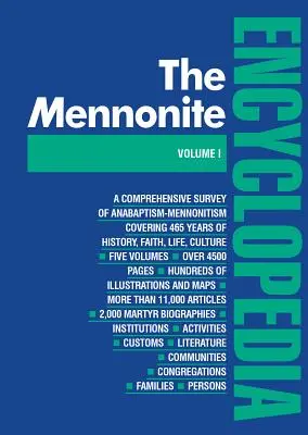 Mennonitská encyklopédia/ zväzok 1: zväzok 1 - Mennonite Encyclopedia/ Vol 1: Volume 1