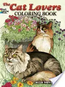 Kniha mačiek na vyfarbovanie - The Cat Lovers' Coloring Book