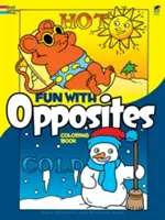 Zábava s protikladmi Omaľovánky - Fun with Opposites Coloring Book