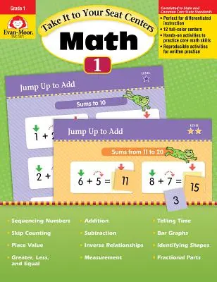 Vezmi si to na svoje miesto Matematické centrá, 1. ročník - Take It to Your Seat Math Centers Grade 1